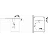 Blanco sudoper SONA 5 S SILGRANIT BOJA KAVE, bez dalj. upr. | shoptok.hr