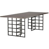 Venture Home pravokutni blagovaonski stol Ystad 220 &amp;times; 100 cm, mocca Slike