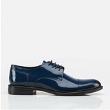 Hotiç Business Shoes - Blue - Flat Cene