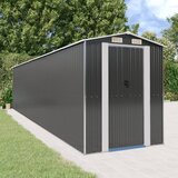 vidaXL Vrtna lopa antracitna 192x855x223 cm pocinkano jeklo Cene