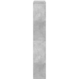  Regal za knjige boja betona 72 x 20 x 120,5 cm konstruirano drvo | Eponuda.com