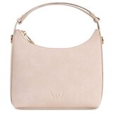 Vuch Ručna torba Nera Suede Creme, 17 x 23 cm | shoptok.hr