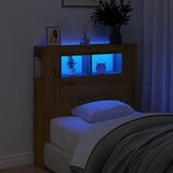  LED uzglavlje boja hrasta artisan 100x18,5x103,5 cm drveni | shoptok.hr