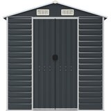  Vrtno spremište antracit 191 x 215 x 198 cm pocinčani čelik | shoptok.hr