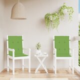  Jastuci za stolice 2 kom prošarano zeleni 100x50x4 cm tkanina | shoptok.hr