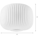  zamensko staklo za luster harma E27 23x25 cm, belo | Eponuda.com