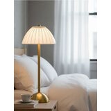 Sinsay LED noćna lampa s rebrastim sjenilom i zlatnom bazom | shoptok.hr