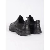Shelvt Black sports sneakers low | Shoptok.si