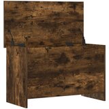  Skladišni kovčeg s pohranom Dimljeni hrast 80 x 40 x 50 cm | shoptok.hr