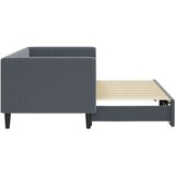 vidaXL Dnevni krevet na razvlačenje bez madraca tamnosivi 80x200 cm | shoptok.hr