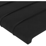  Okvir za krevet bez madraca crni 100x200 cm baršunasti | shoptok.hr