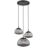  Argon 1493 - Luster na sajli TRINI 3xE27/15W/230V crna | Eponuda.com