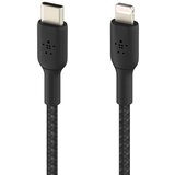 Belkin Kabel USB-C za iPhone/iPad Lightning MFi, pleten iz najlona, serija BOOST?CHARGE proizvajalca 1 m - crn, (20764302) Cene