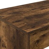  Krevet Radni Stol Dimljeni hrast 100 x 45 x 75 cm - Dimljeni hrast | shoptok.hr