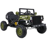 Lean Toys Otroško vojaško vozilo STAR 24V 4×200W zelena Cene