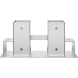  Pomoć za slaganje drva 12 pcs Srebrna 34 x 10 x 15 cm Čelik | Eponuda.ba