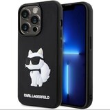 Karl Lagerfeld GUMIJASTI OVITEK CHOUPETTE 3D ZA IPHONE 14 PRO ČRN, (21897682) | Shoptok.si