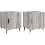 vidaXL Noćni ormarići 2 kom boja hrasta 40x40x50 cm konstruirano drvo | shoptok.hr