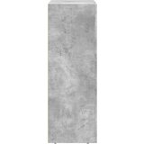  Strani šal Betonsko siva 59 x 35 x 100,5 cm Konstruiran les, (5000107681) | Shoptok.si