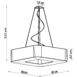  Lestenec URANO 80 bela, (21348413) | Shoptok.si