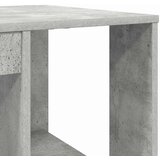  Stol Betonski sivi 130 x 50.5 x 75 cm Konstruirano drvo | Eponuda.com