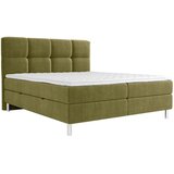Esposa POSTELJA Z VZMETNICO 180 cm x 200 cm , tekstil olivno zelena | Shoptok.si