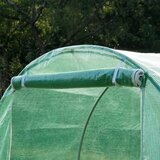  Vrtni tunelski staklenik 3 × 2 × 2 m, 6 m², s metalnom konstrukcijom i UV-otpornom folijom | shoptok.hr