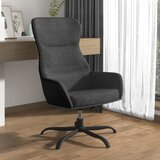  Stolica za opuštanje od tkanine tamnosiva | shoptok.hr