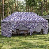 POP-UP Paviljon s 4 Zidova 3 x 6 m Plavi kamuflaža | shoptok.hr