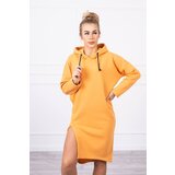 Kesi Dress with a hood and a side slit peach | shoptok.hr