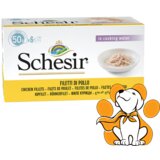 Schesir multipak cat piletina 6x50g Cene