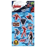 Set samoljepljivih naljepnica Marvel Osvetnici 8x12cm u listu 5 kom