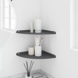  Lebdeća polica s policom 2 pcs Antracit 30 x 30 x 2 cm | Eponuda.ba