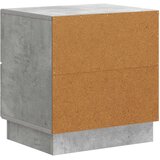  Noćni ormar Betonska siva 43 x 34,5 x 44,5 cm Konstruirano drvo | shoptok.hr