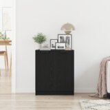  Kreveta Crni hrast 60 x 30 x 70 cm Konstruirano drvo | shoptok.hr