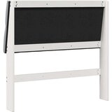  Tapecirani uzglavlje Svijetlo siva 100 cm Čvrsto borovo drvo | shoptok.hr