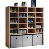 MID.YOU regal za čevlje hinsol xl, hrast | Shoptok.si