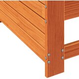  Vrtna sofa s naslonom za ruke smeđa 69x62x70,5 cm od borovine | Eponuda.ba