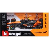 Bburago Bburago: McLaren MCL39 F1 (2025) dirkalnik, kovinski model v merilu 1:43 (Lando Norris #4) Cene