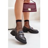 S. BARSKI Women's Patent Loafers With Decoration Cijene