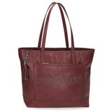 PepeJeans Bera ženska tote torba na rame - Bordo ( 72.375.42 ) Cene