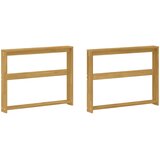 MODUL naslona 2 pcs Bijela 78,5 x 10 x 61 cm | Eponuda.com
