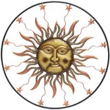 Signes Grimalt Kipci in figurice Ornament Sončnega Stene Pozlačena | Shoptok.si