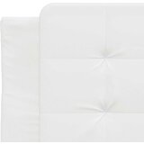 Posteljni okvir z LED lučkami bel 100x203 cm umetno usnje, (21086316) | Shoptok.si