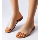 Gemre Beige elegant mules Mainville | shoptok.hr