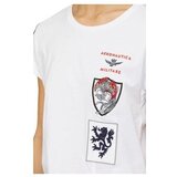 Aeronautica Militare Majice s kratkimi rokavi TS2235DJ51073009 Bela | Shoptok.si