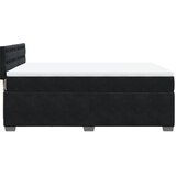  Krevet s oprugama i madracem crni 140 x 190 cm baršunasti | shoptok.hr