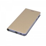  Premium preklopna torbica huawei Y7 2019 - zlata s srebrnim robom | Shoptok.si