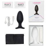Lovense Vibracijski analni čep "HUSH 2" 4,4 cm (R29619) | Shoptok.si