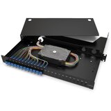 Corning ohišje za optični razdelilnik, 24 vlaken, DPX OS2 LC, LAN1-24AE-PGTL-B, (20786954) | Shoptok.si